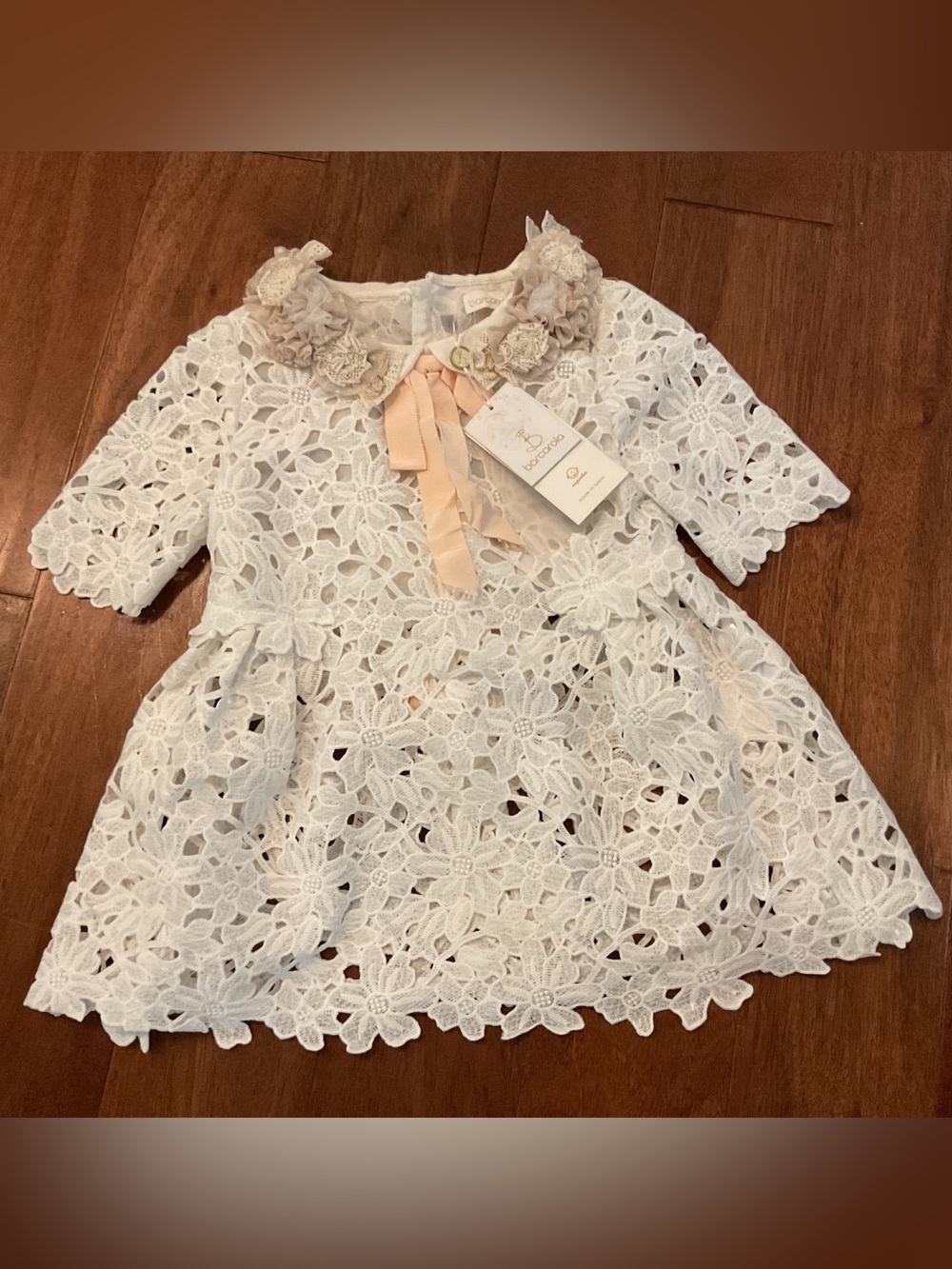 Coulture made in Spain lace girls dress